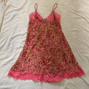 Vintage Victoria’s Secret lace lingerie dress